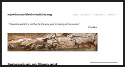Desktop Screenshot of humanitiesinmedicine.org